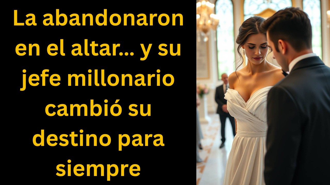 La abandonaron en el altar… y su jefe millonario cambió su destino para siempre