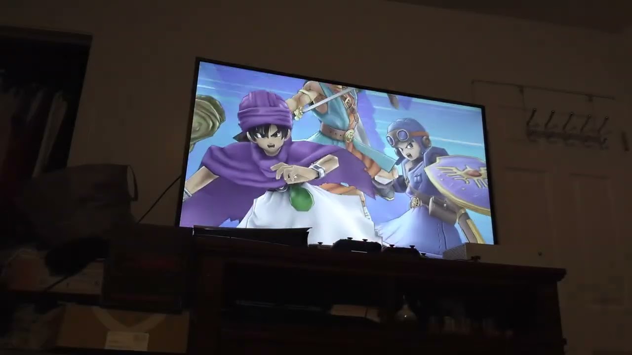 Super Smash Bros Ultimate Roy (Fire Emblem) vs Hero vs Link