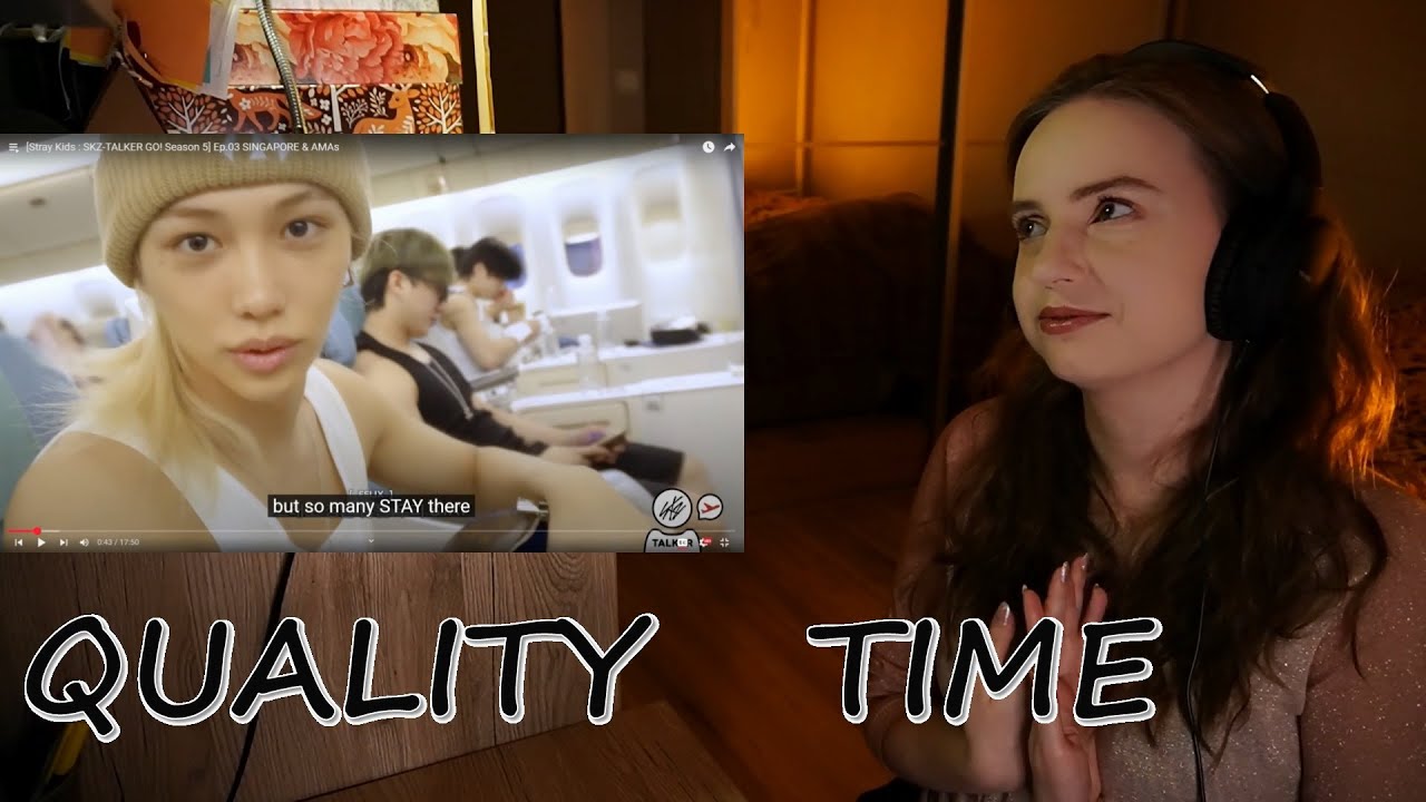 REACTING TO - [Stray Kids : SKZ-TALKER GO! Season 5] Ep.03 SINGAPORE & AMAs