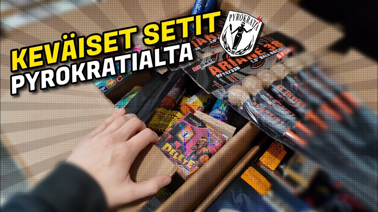 Pyrokratian tilaukset maaliskuussa 2025!