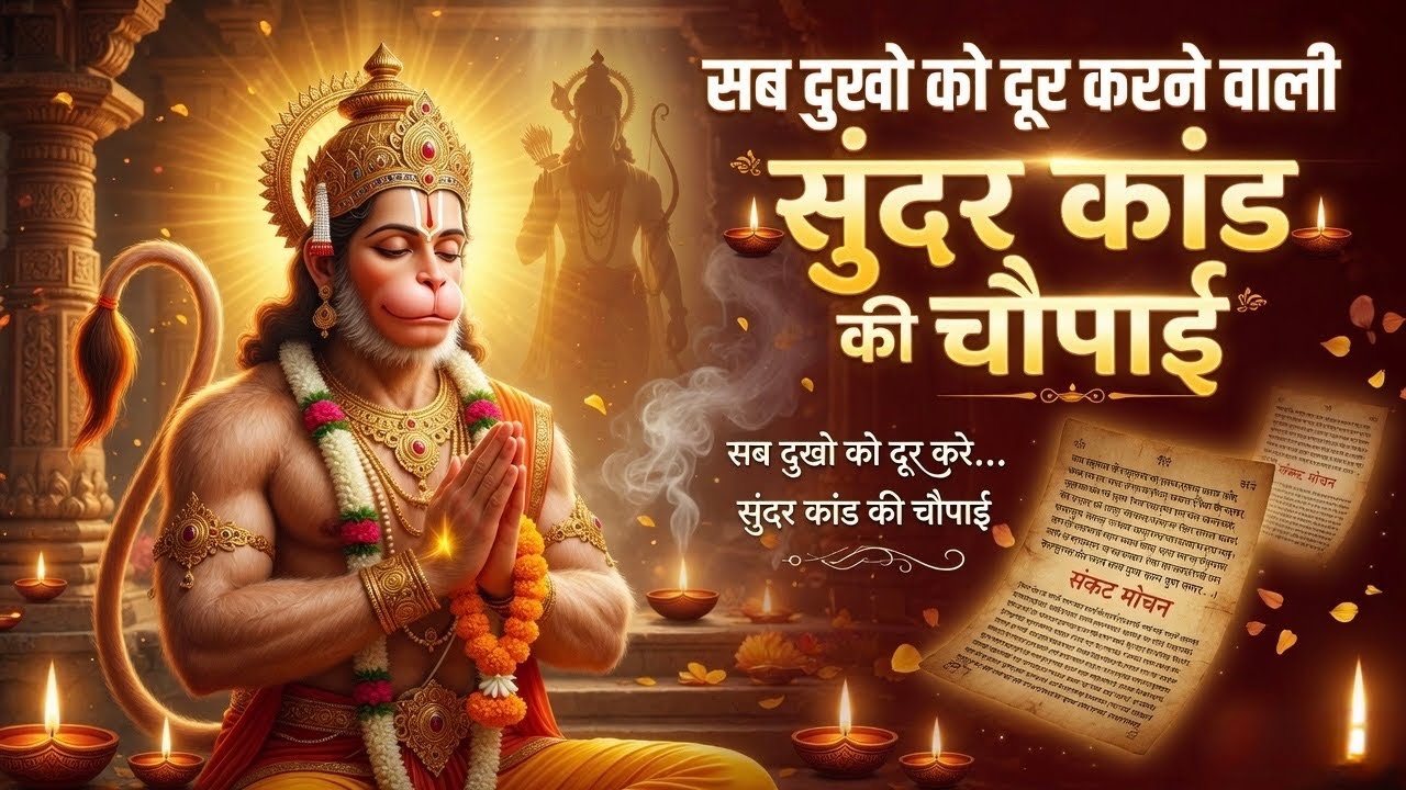 Hanuman ji Sundarkand chaupai ,Ramcharitmanas , Hanukan ji bhajan 2026