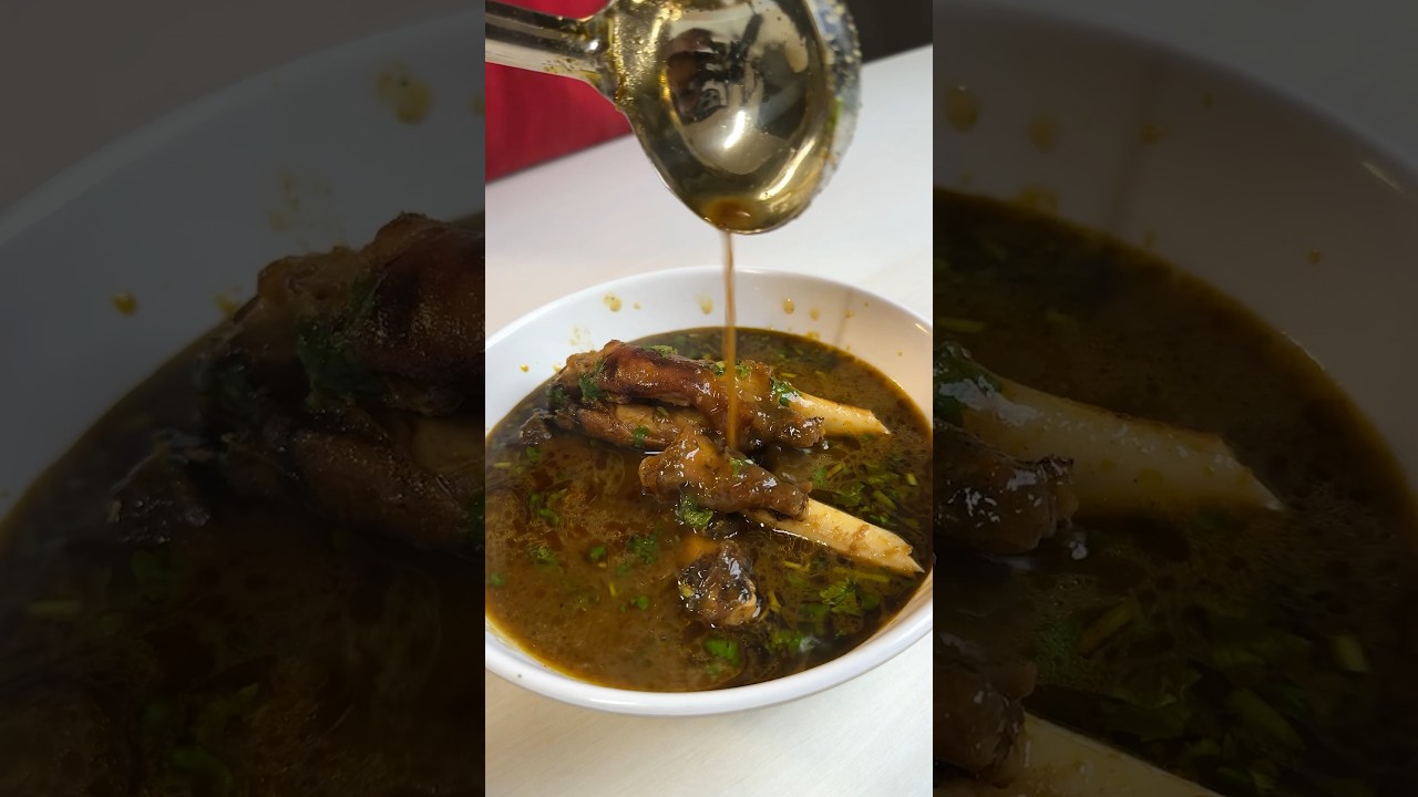 Healthy Mutton Paya Soup #shorts