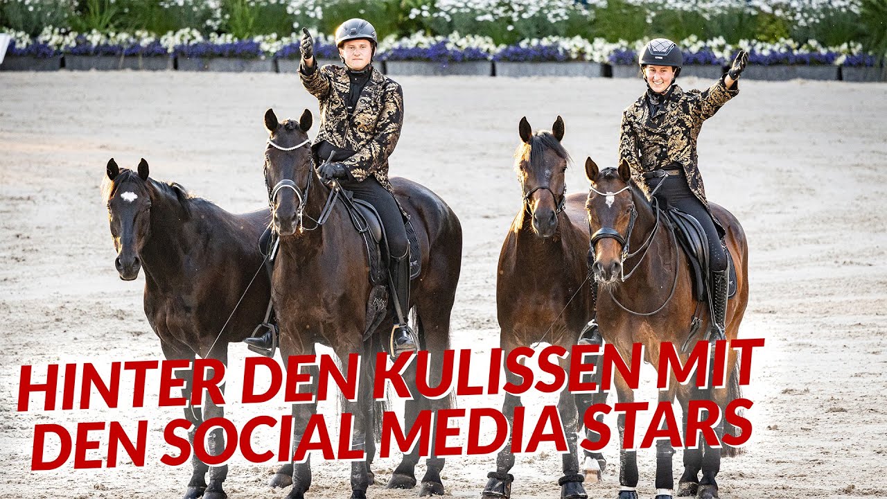 Erster gemeinsamer Auftritt überhaupt! 🐎🙌 Mit Lisa & Matthes Röckener backstage beim CHIO Aachen 😍✨