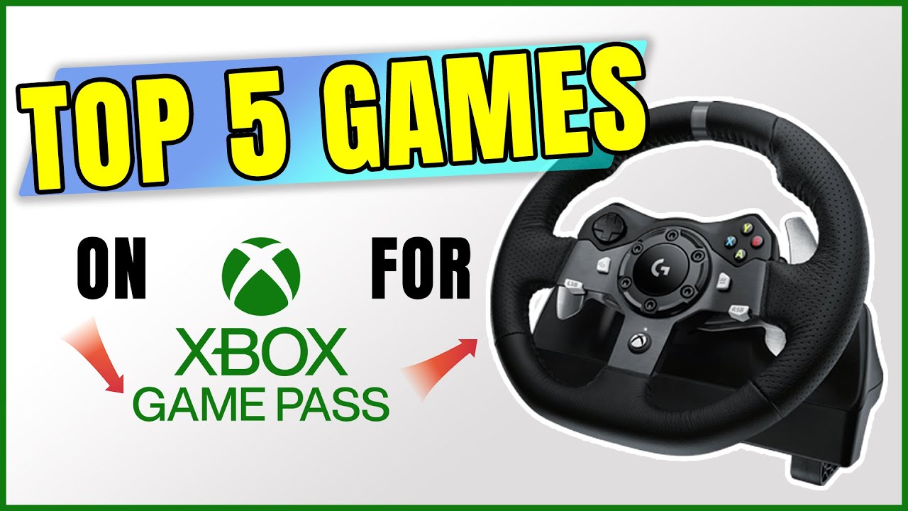 Лучшие игры для LOGITECH G920 на XBOX GAME PASS ULTIMATE
