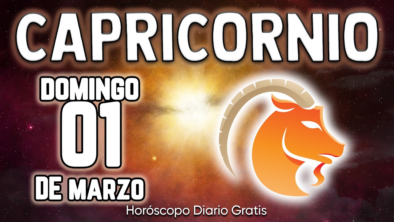 JUSTICIA MAXIMA❗️🚷CAOS A QUIEN TE DAÑÓ❌ capricornio ♑ Horóscopo diario 1 DE MARZO 2026 🔮 horóscopo