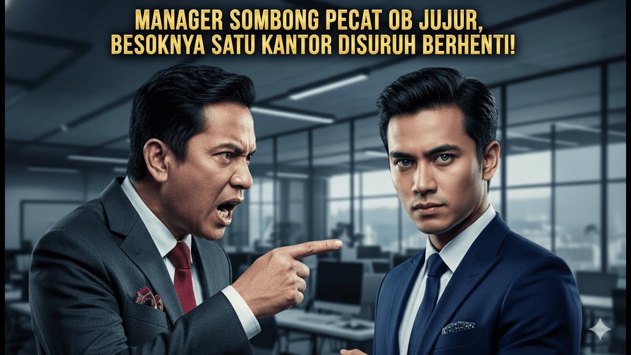 MANAGER SOMBONG PECAT OB JUJUR, BESOKNYA SATU KANTOR DISURUH BERHENTI! IDENTITAS ASLI TERBONGKAR!