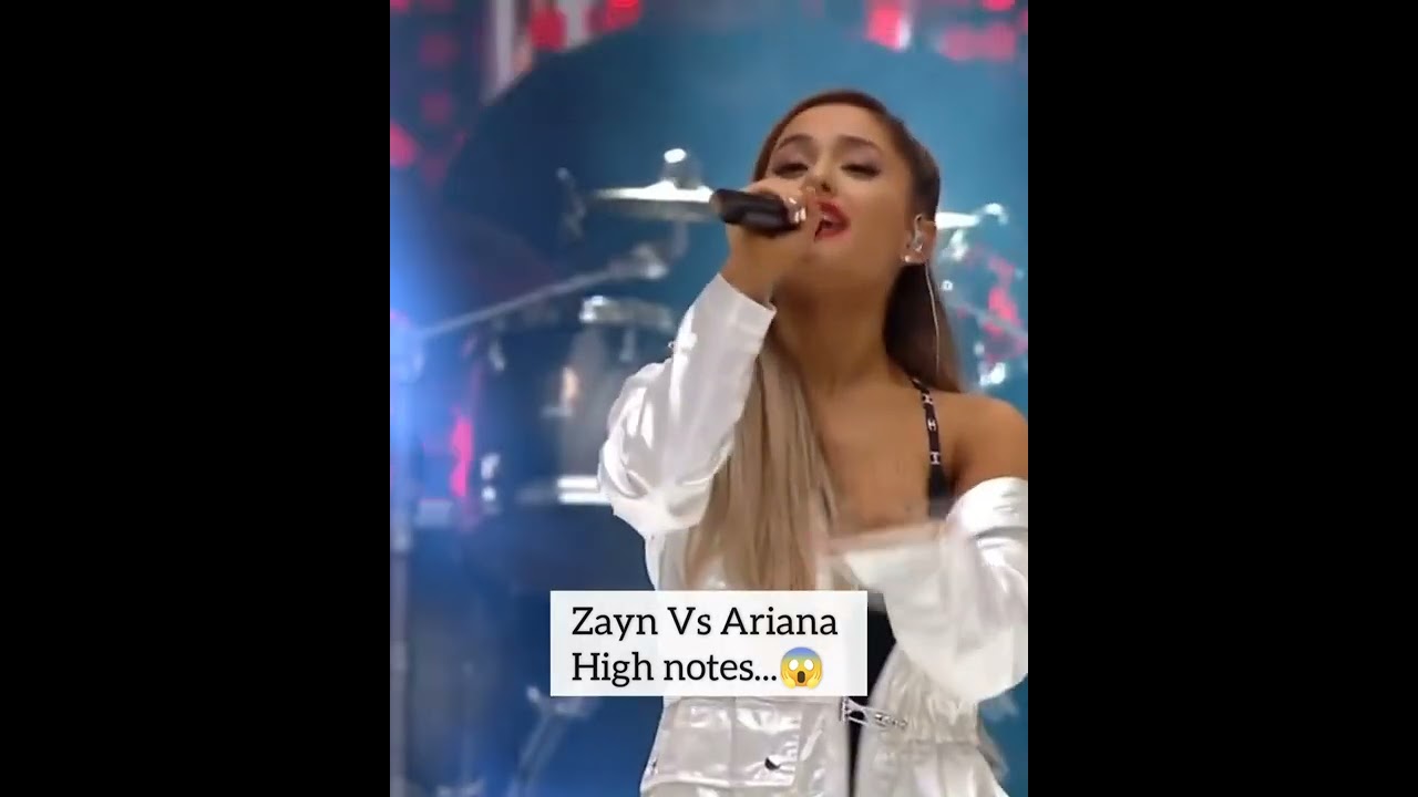 Zayn Malik vs Ariana Grande High notes 🔥