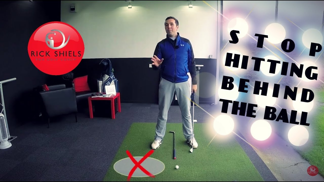 STOP HITTING THE GROUND BEHIND THE GOLF BALL