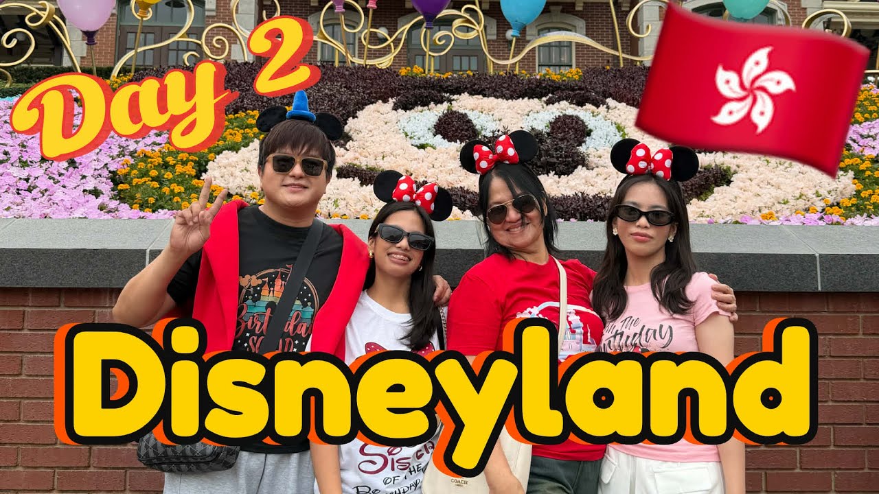 Day 2 : Disneyland Hong Kong 🇭🇰🇭🇰🇭🇰🏰🏰🏰 Watch until the end⚠️⚠️⚠️
