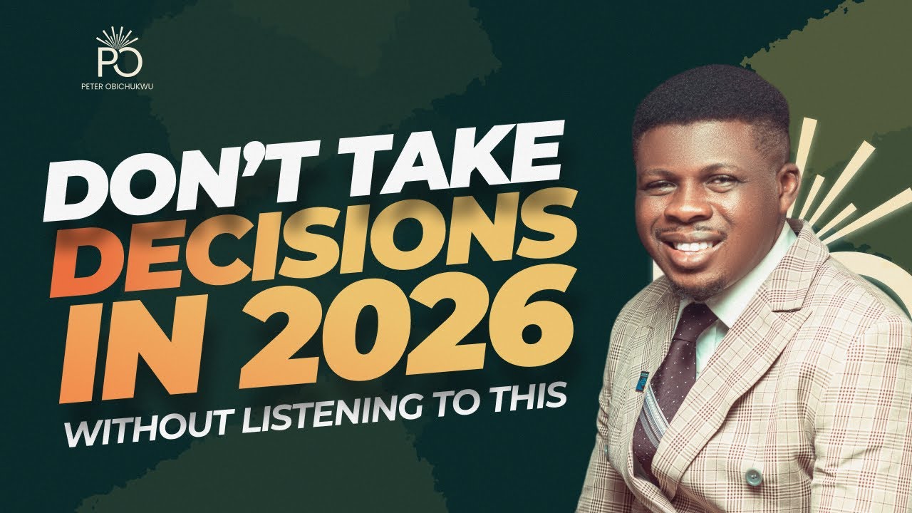 Don't Take A Decision in 2026 Without Listening to THIS!!!