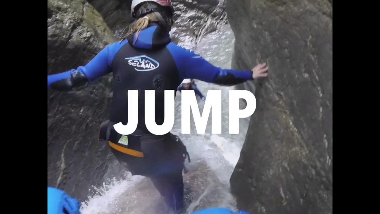 Canyoning Morzine France 2017
