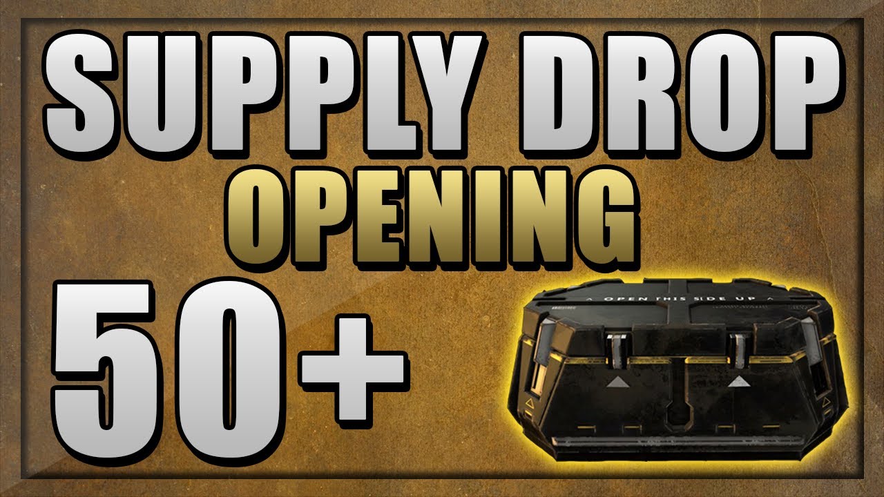 50+ ADVANCED SUPPLY DROP OPENING!!!! INSANE DROPS!!!