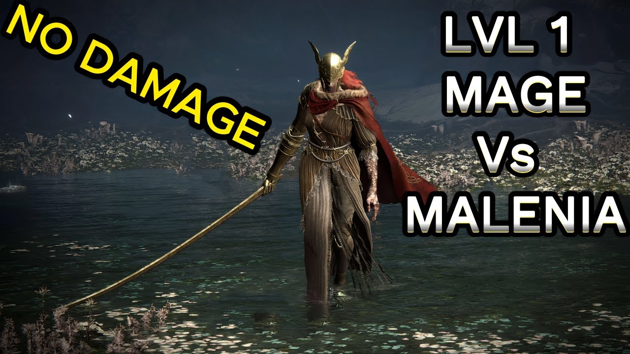How a Lvl 1 Mage Conquers Malenia - Elden Ring (No Damage)