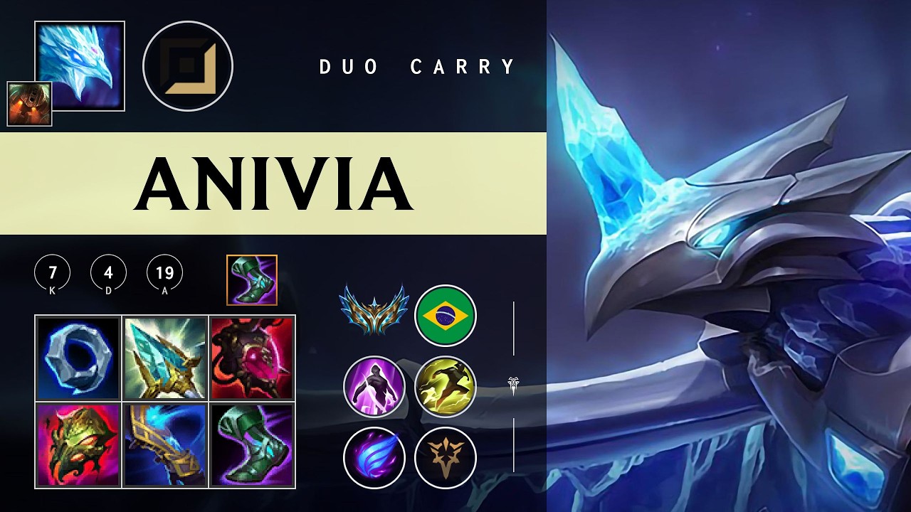 Anivia Carry vs Sivir - BR Challenger Patch 26.04