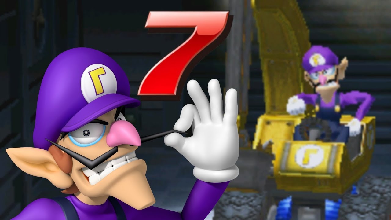 Waluigi In Mario Kart 7!