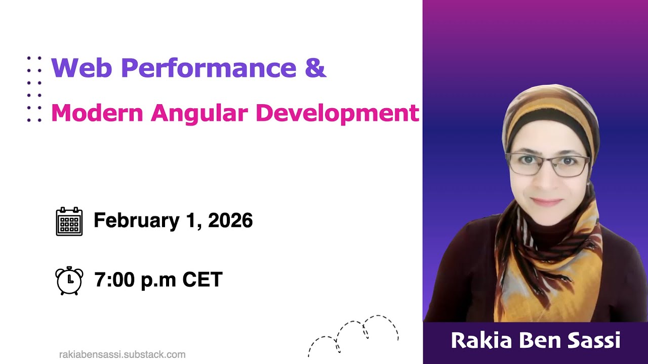 Web Performance Hands-On & Modern Angular Development 🚀