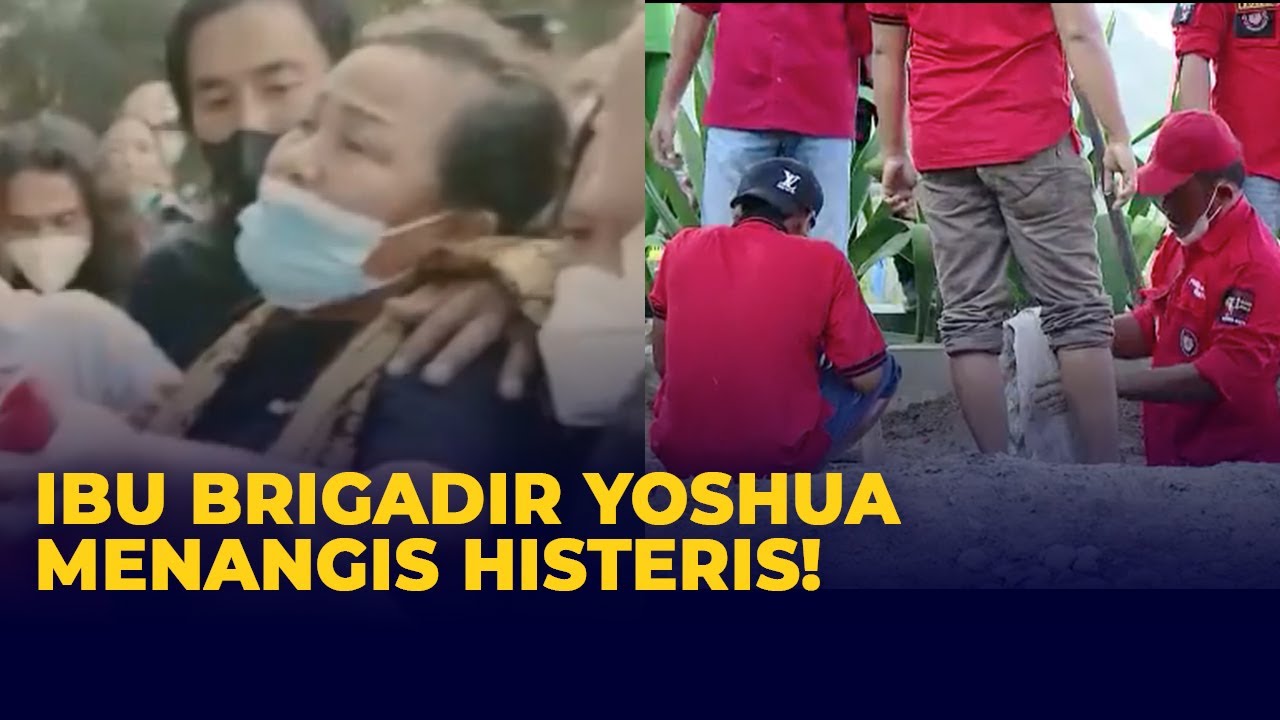 Ibu Brigadir Yoshua Menangis Histeris di Area Makam Jelang Autopsi Ulang