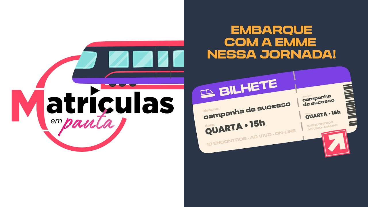 Matrículas em Pauta - 03/09 - Sabatina com Chico