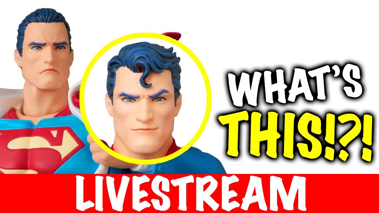 A SMILING Supes? MAFEX January! Companies KILLIN' TIME 'til Toy Fair?