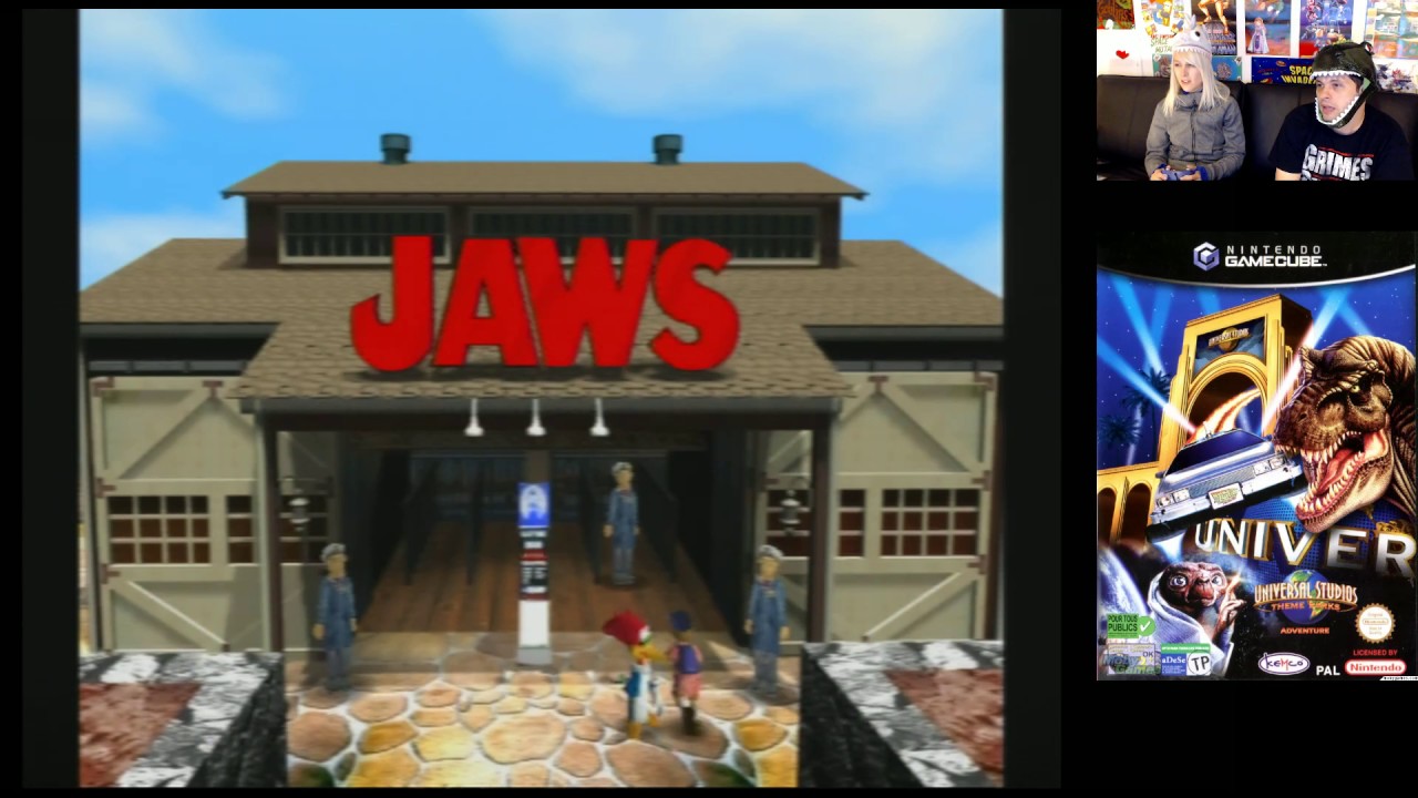 Universal Studios Theme Park Adventure (Gamecube) Mike & Claire