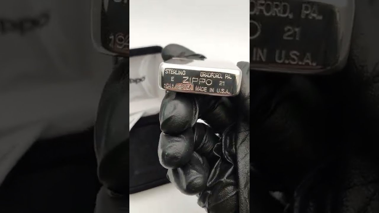 Zippo 23 Sterling Silver Replica High Polish