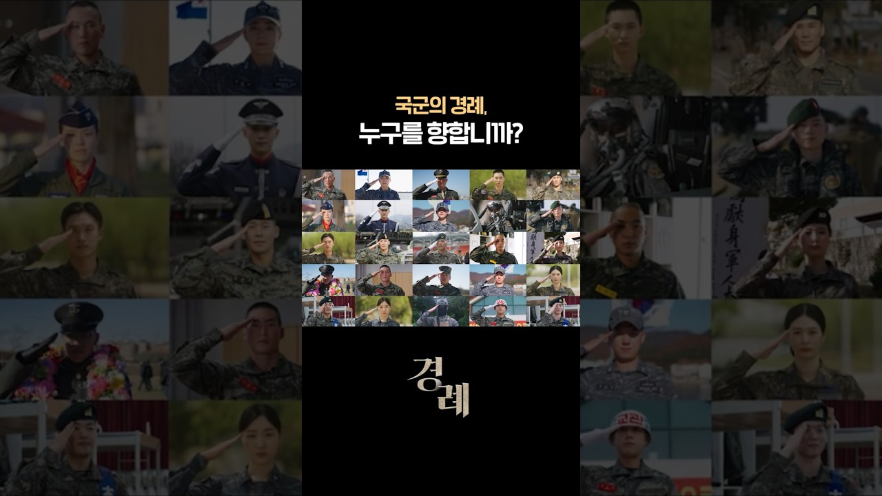 국군의 경례, 누구를 향합니까?