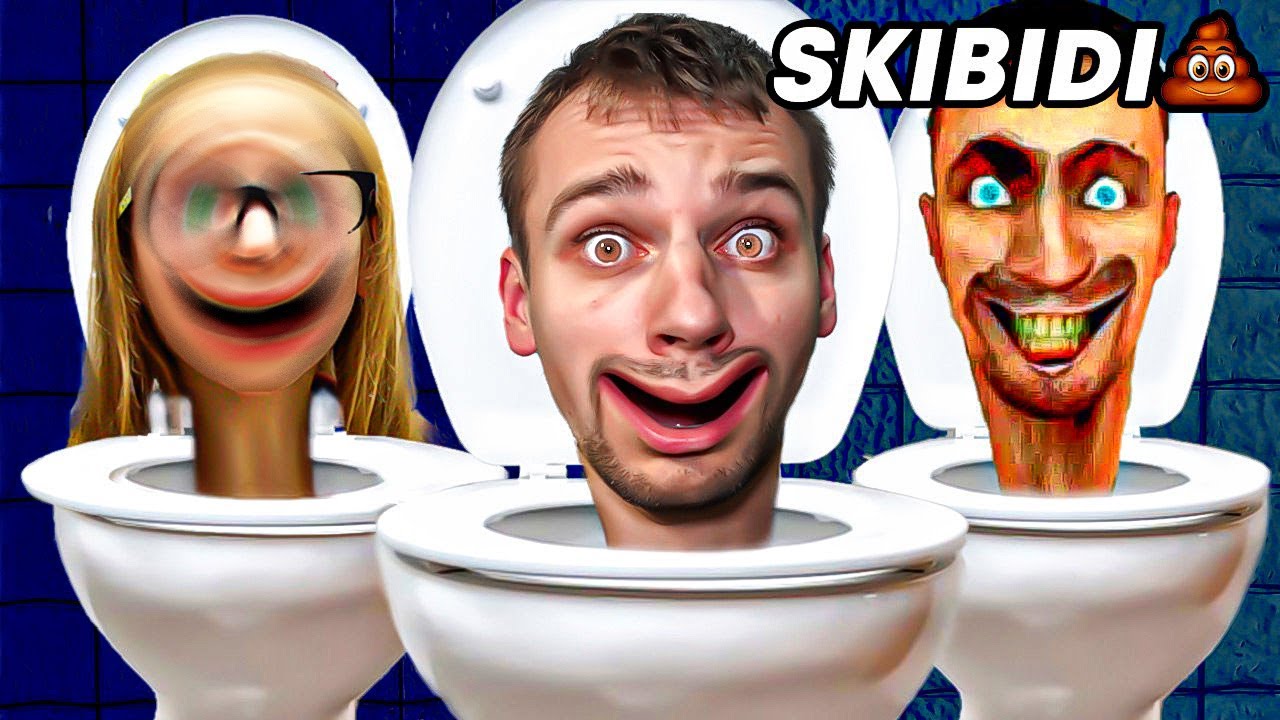 Wyzwanie Skibidi Toilet w Prawdziwym życiu