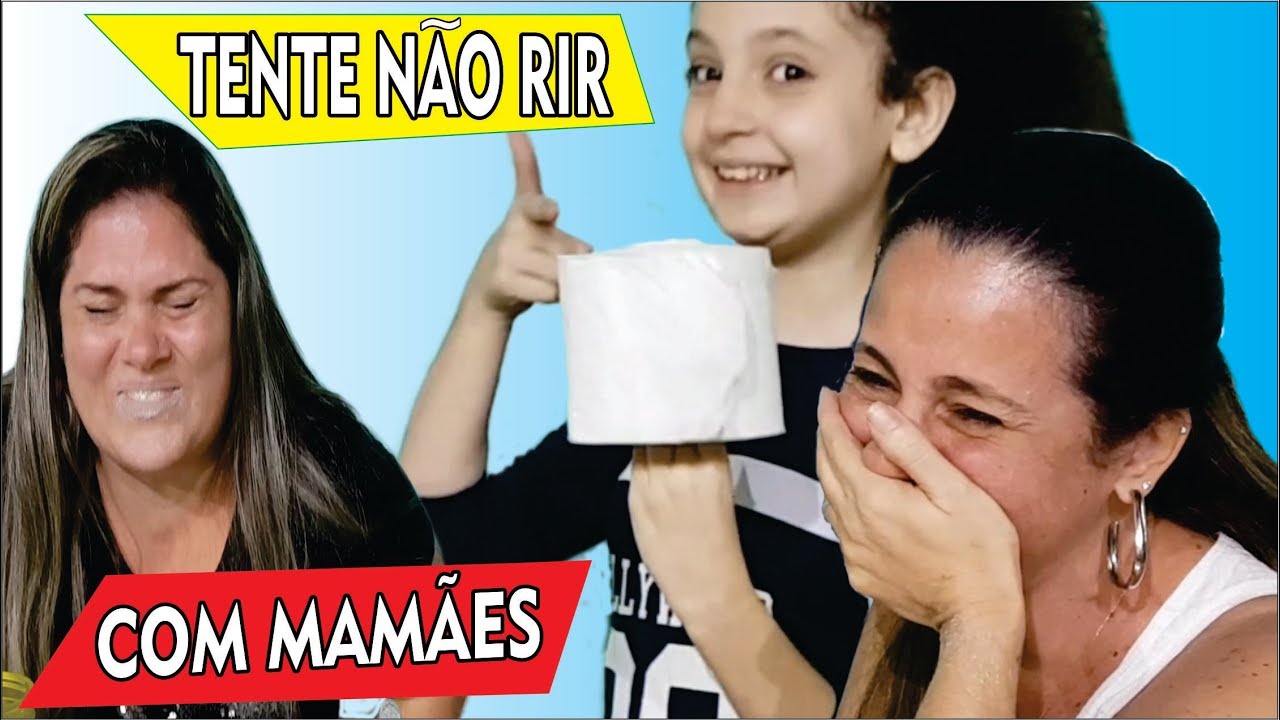 DESAFIO DA FARINHA NA BOCA Ft. MAMÃES