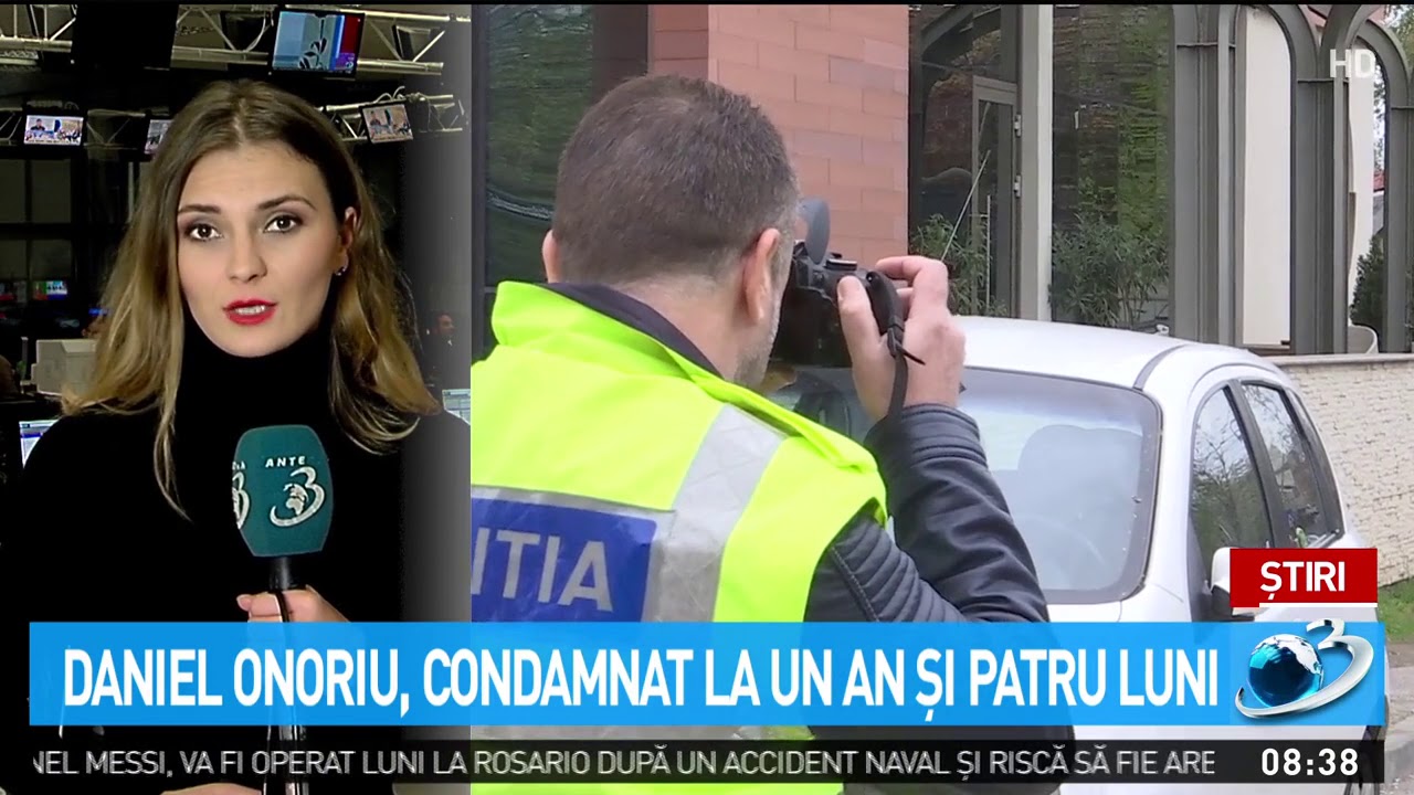 Fostul pilot de curse Daniel Onoriu , condamnat la &icirc;nchisoare