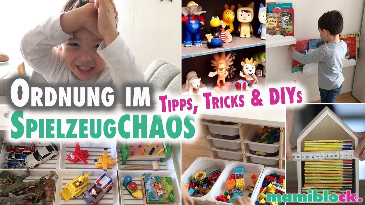 Ordnung im Kinderzimmer 2 | ORGANIZE & MOM HACKS | mamiblock