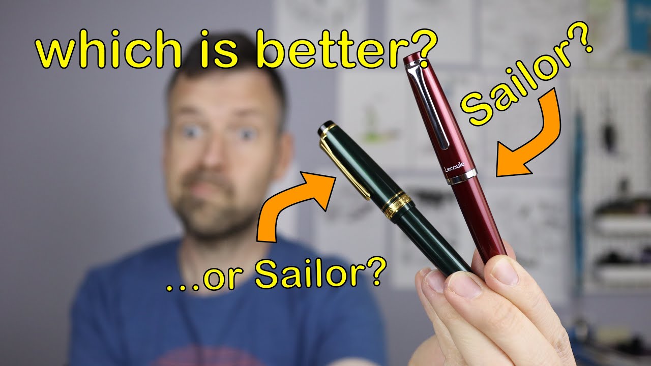 Cheap pen, expensive pen: Sailor Edition
