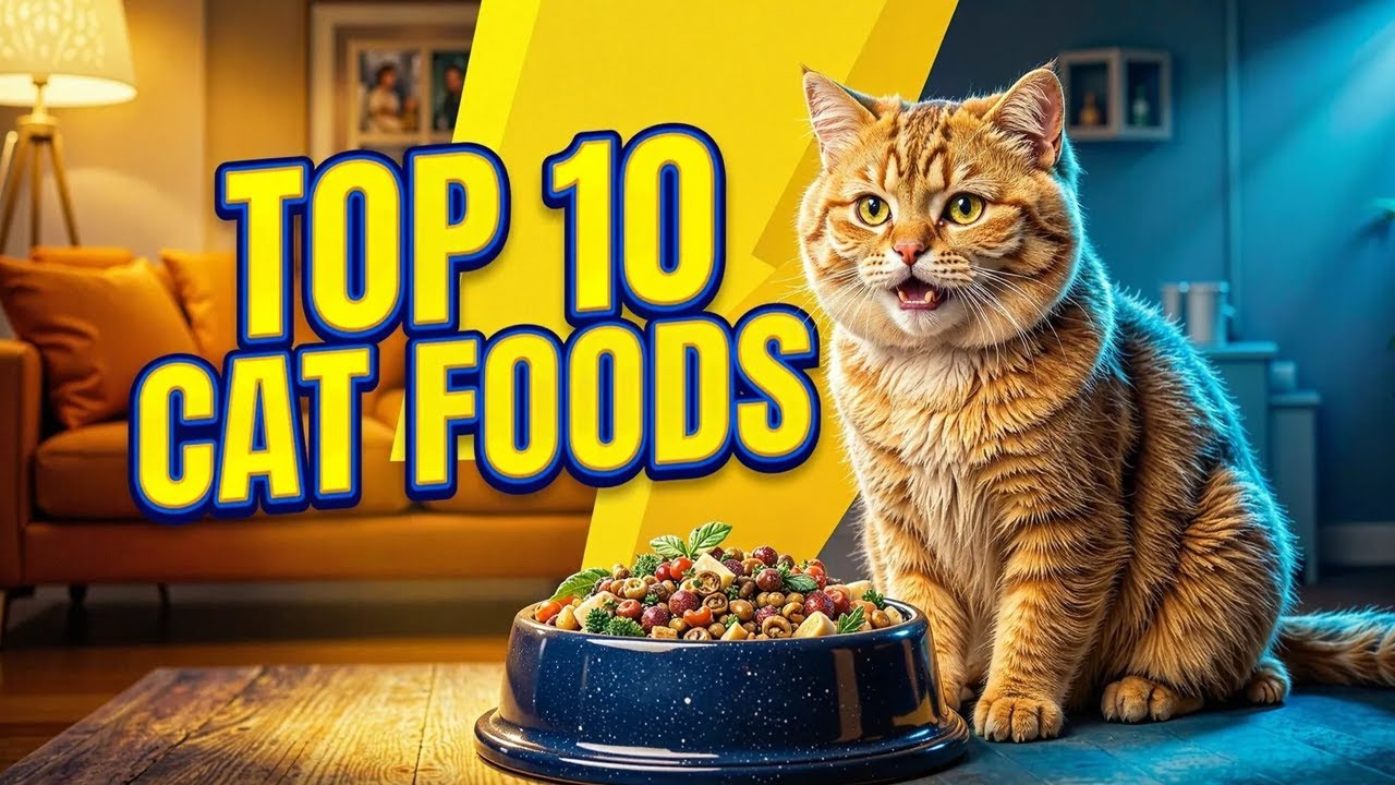 Top 10 Cat Foods for Healthy & Happy Cats
