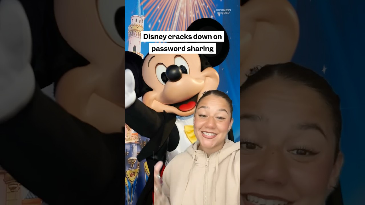Disney cracks down on password sharing. #DisneyPlus #Hulu #Streaming