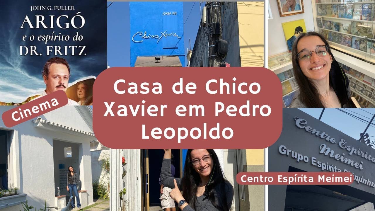 VLOG: VISITANDO A CASA DE CHICO XAVIER + CINEMA + CENTRO ESPÍRITA MEIMEI