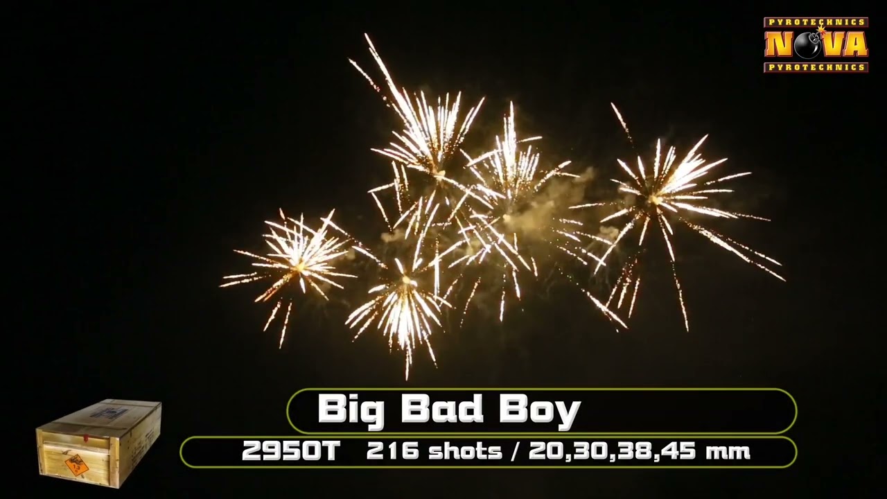 Big Bad Boy 2023 Nova Pyrotechnics, TTO Production Fyrverkeri Norge.