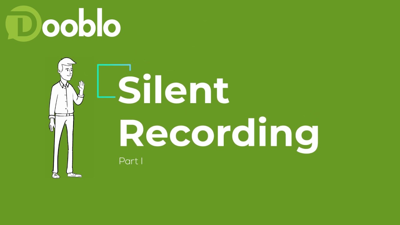 SurveyToGo Silent Recording - Part I