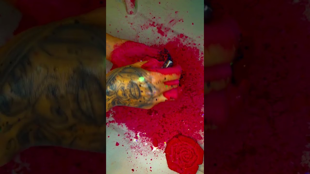 Gym chalk reforms 🌹🌹🌹  #asmr #gymchalk #satisfying #asmrpuny #asmrcomunity 