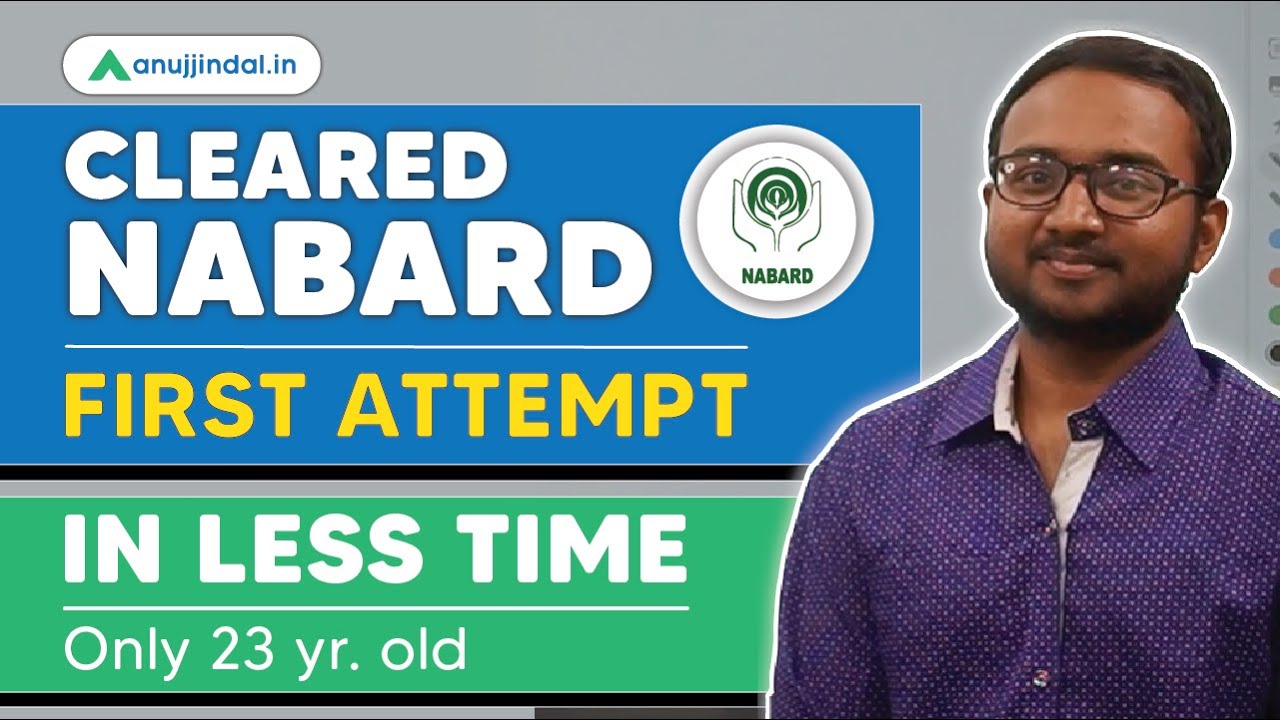 NABARD Grade A Topper Strategy | Cleared NABARD Grade A exam in First Attempt