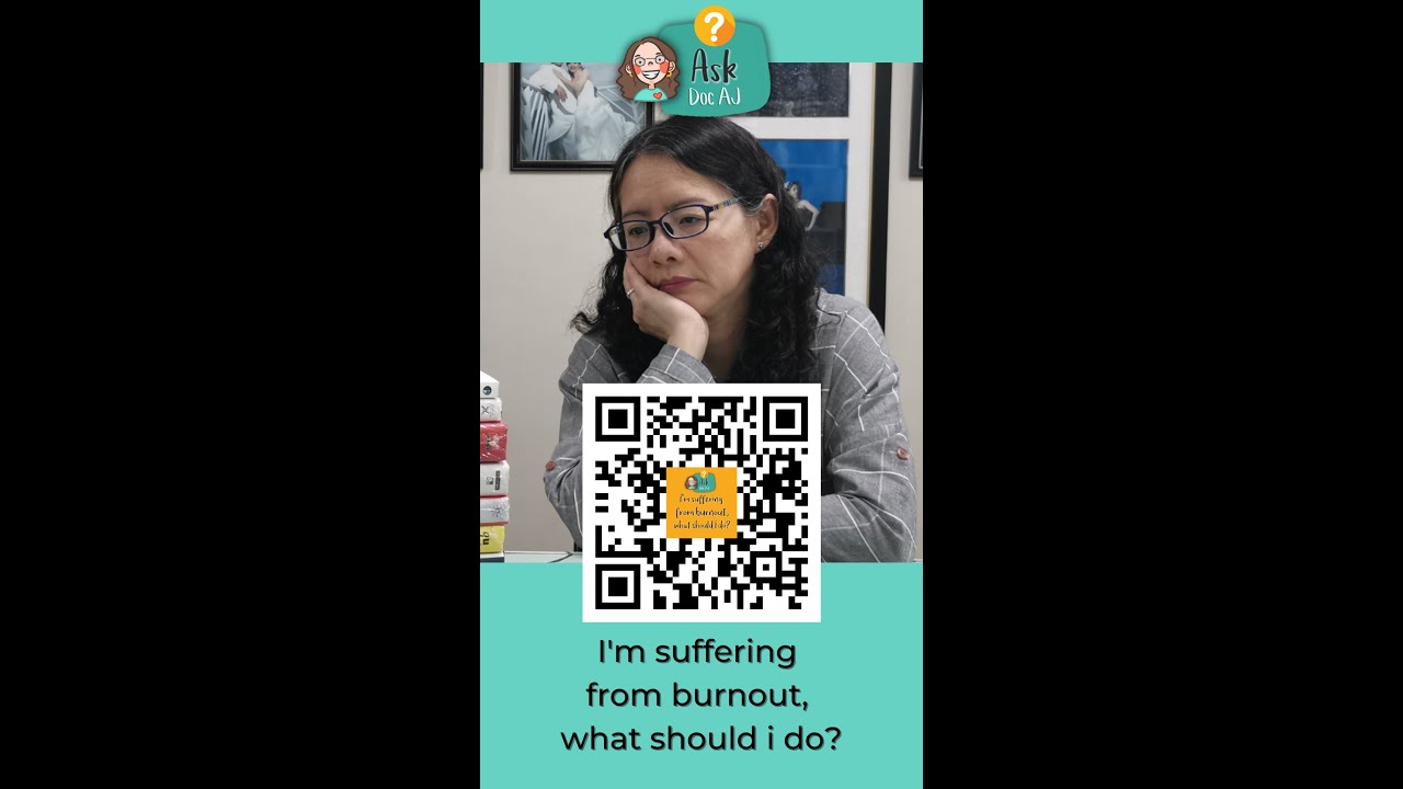 Ask Doc AJ: I&rsquo;m suffering from burnout, what should I do? #shorts