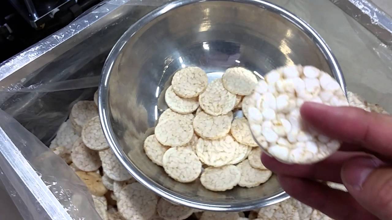 Rice cake machine (Rice & Quinoa Test)