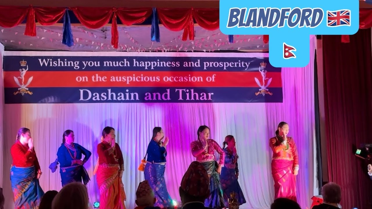 Dashain  2082 Celebration BLANDFORD CAMP 🇬🇧 🇳🇵 