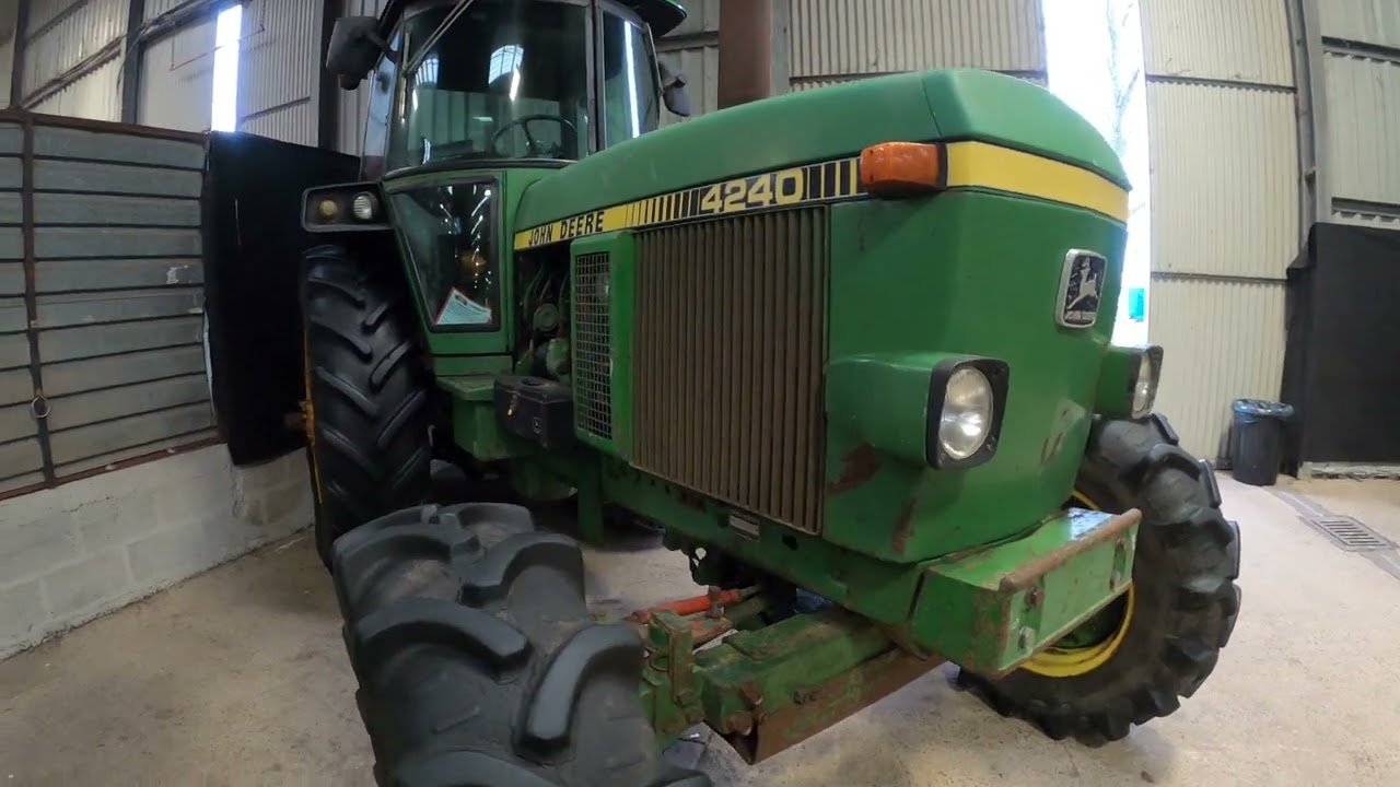 1980 John Deere 4240 Hydrostatic 4WD 7.6 Litre 6-Cyl Diesel Tractor 132 HP Spring Tractor World 2025