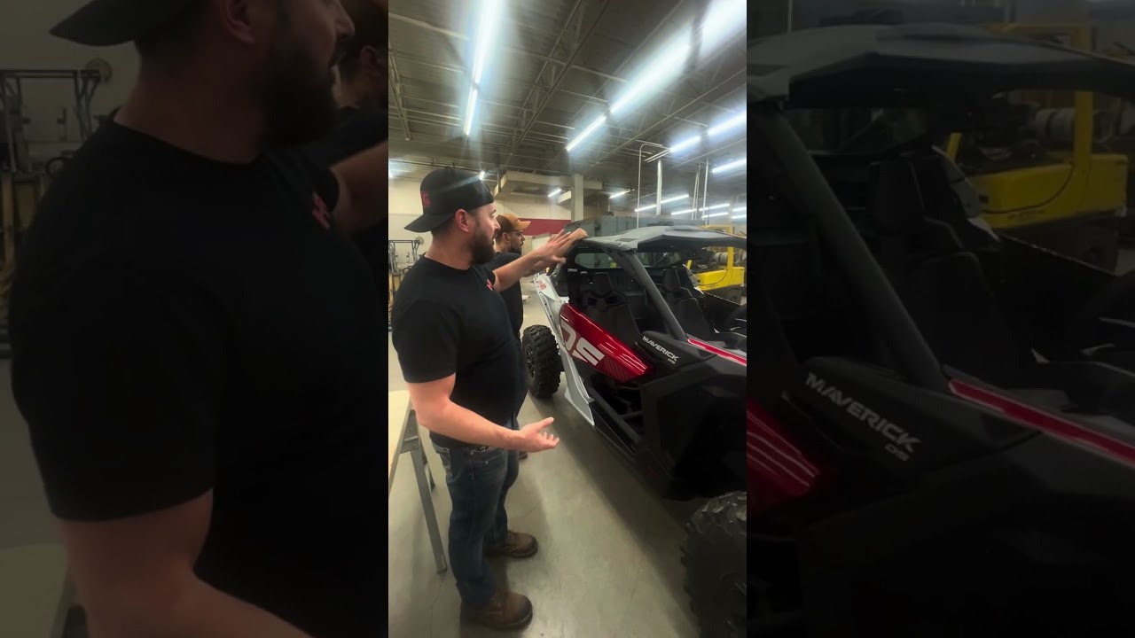 Houser Racing Maverick X3 Back Windshield Install