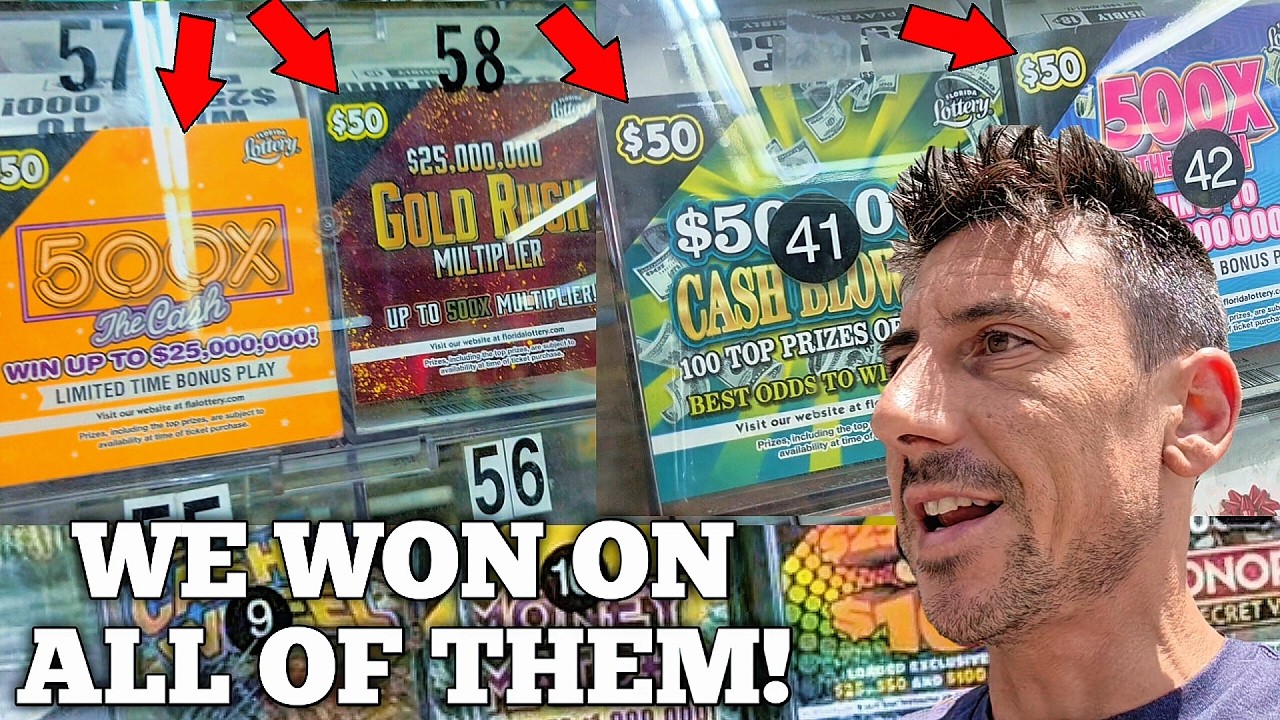We Won on Every $50 Ticket in the Florida Lottery🤑 - Scratch Life🚀