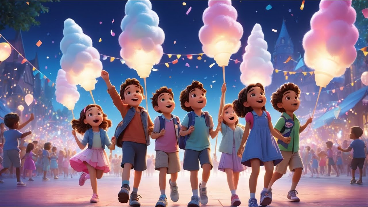 Cotton Candy Song for Toddlers | Cute & Catchy Kids Rhyme
