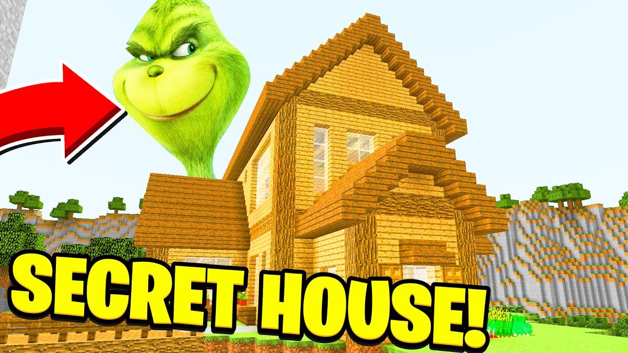 Minecraft: WE FOUND THE GRINCH'S SECRET HOUSE! (Ps3/Xbox360/PS4/XboxOne/PE/MCPE)