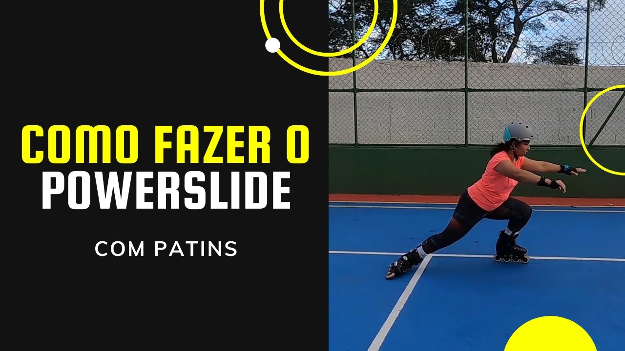 Como frear de patins fazendo powerslide