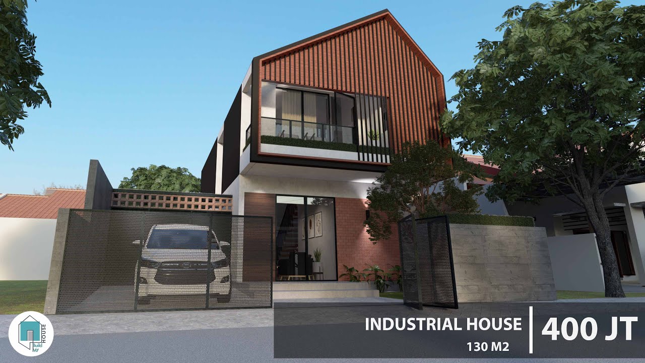 Desain Rumah Industrial