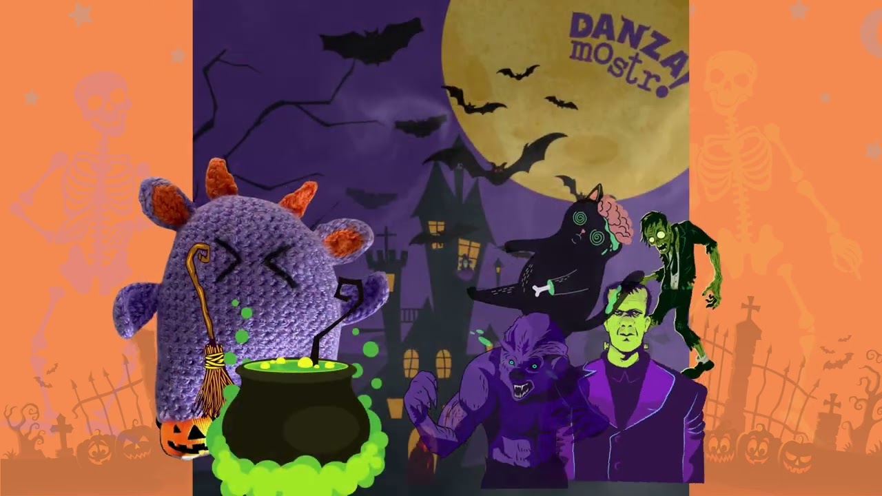 DANZA MOSTR! (2023) QU&Eacute; MOSTROS SON (qu&eacute; monstruos son) D&iacute;a de muertos🧟&zwj;♂️🤘 y HALLOWEEN