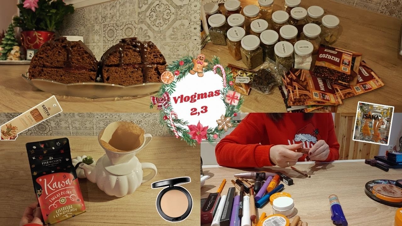 Porządki w kosmetykach pielęgnacyjnych i do makijażu 🤗 Piernik pomidorowy 🎄 Małe marzenie spełnione🎀